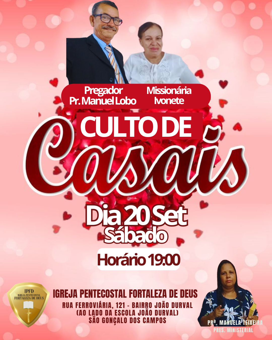 Culto de Casais na IPFD