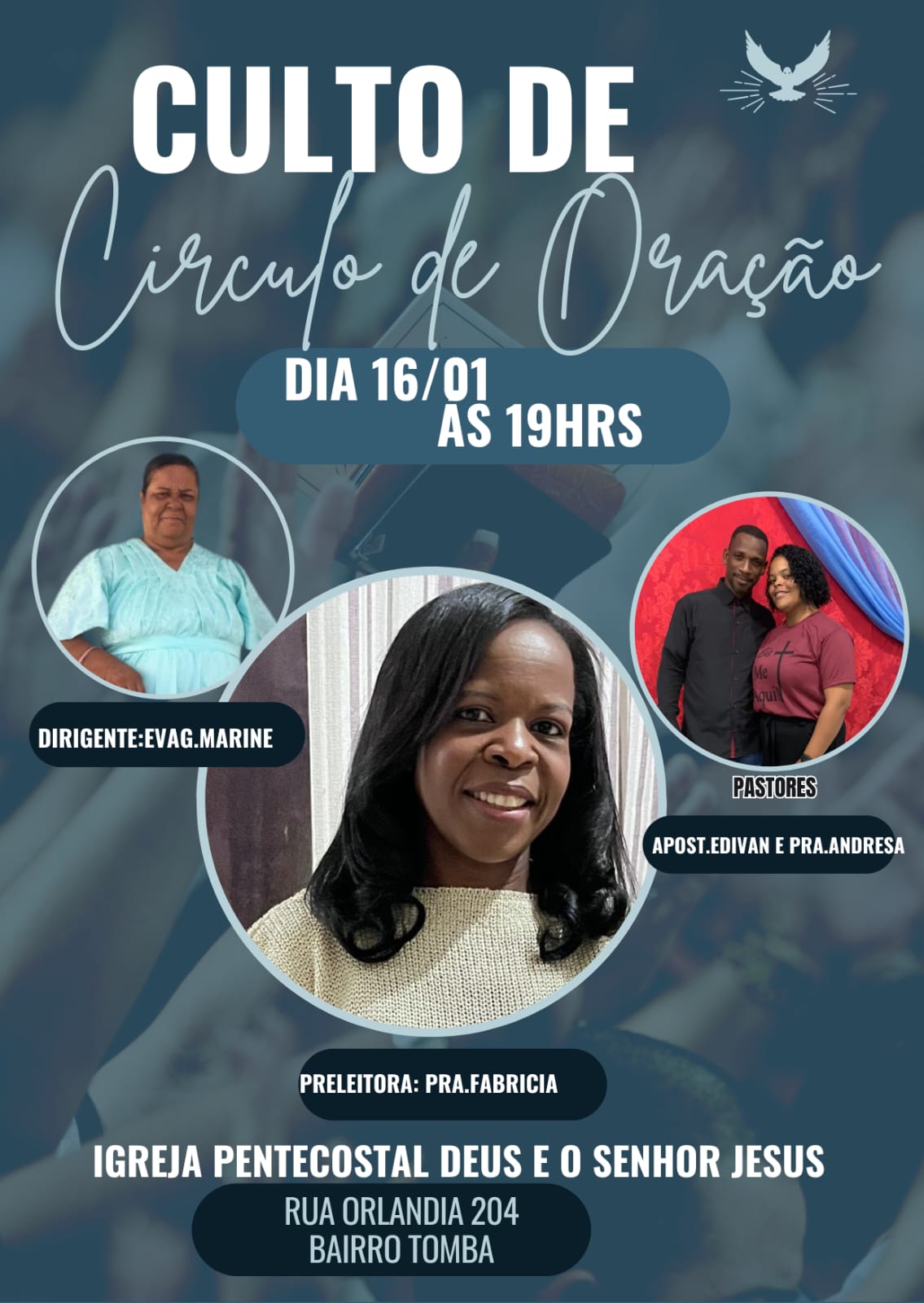 Culto de Círculo de Oração da IPDSJ