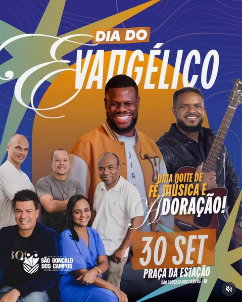 Dia do Evangélico em São Gonçalo dos Campos