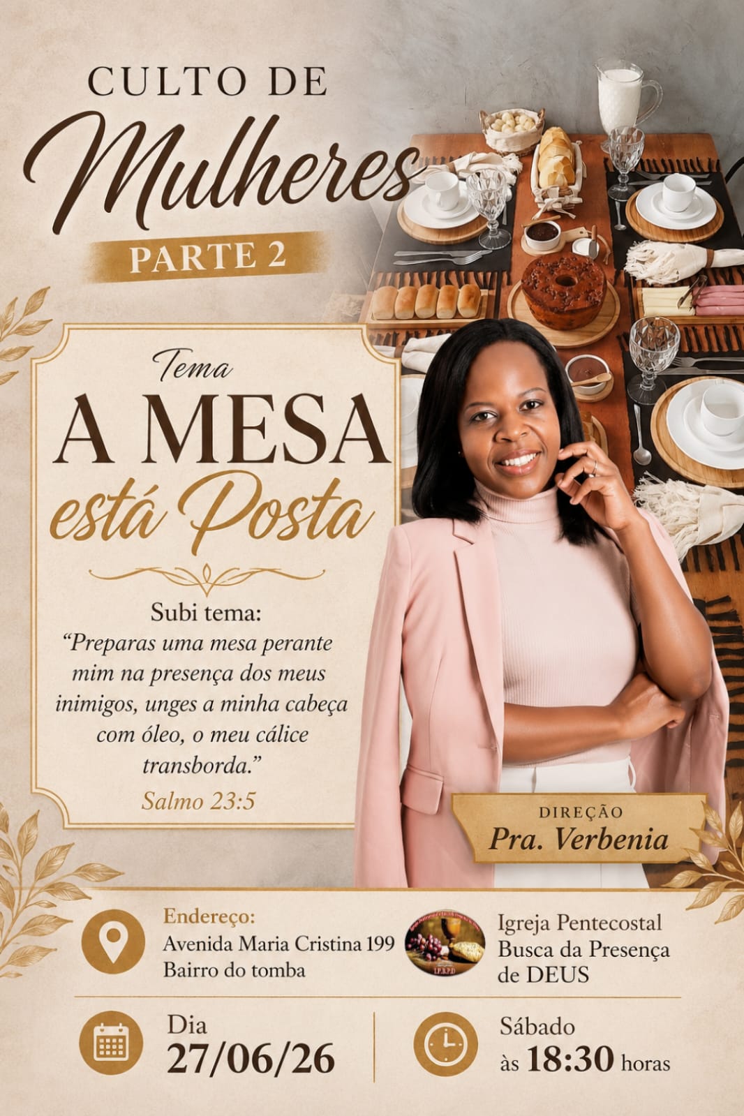 Culto de Mulheres na IPBPD