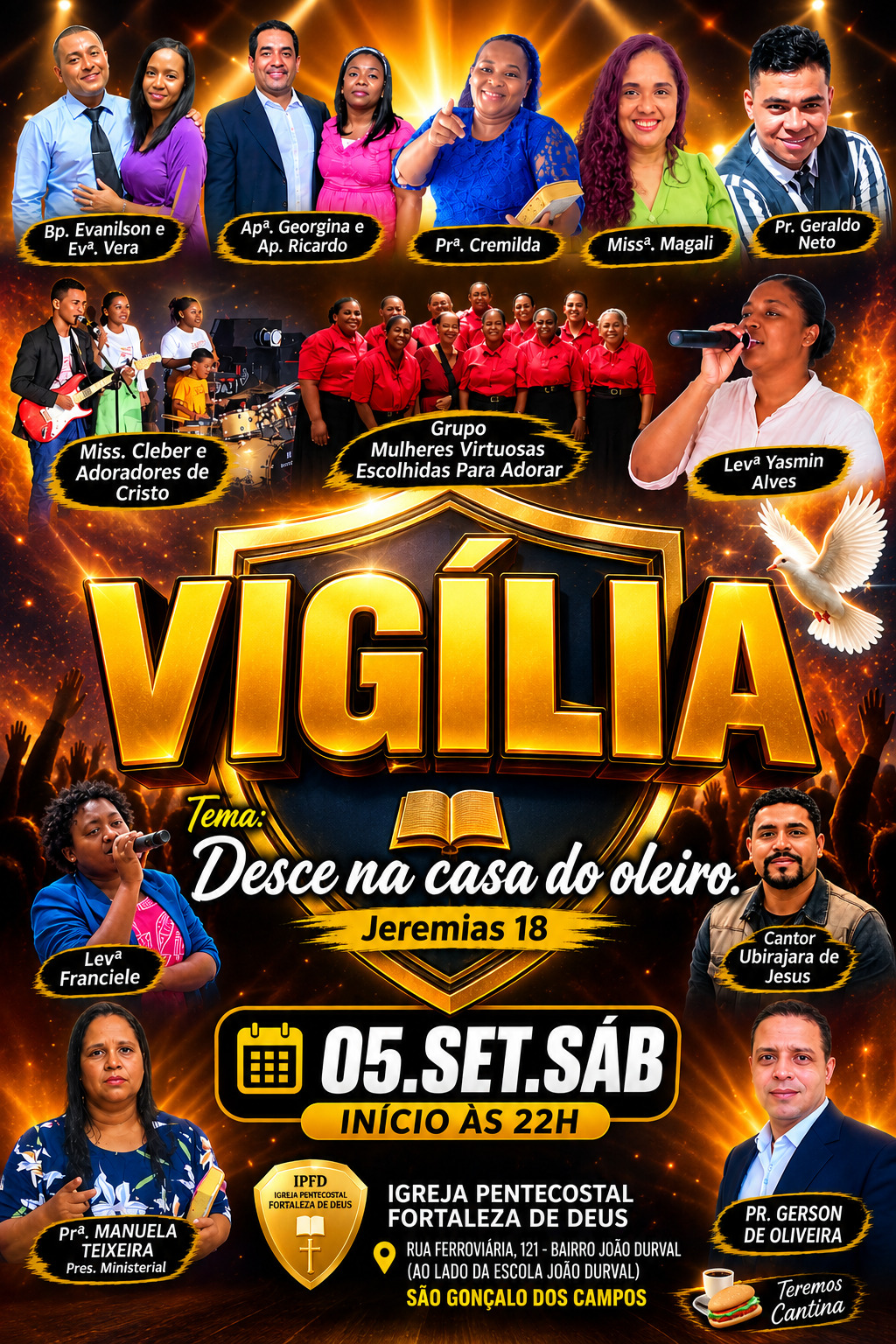 Vigília na IPFD