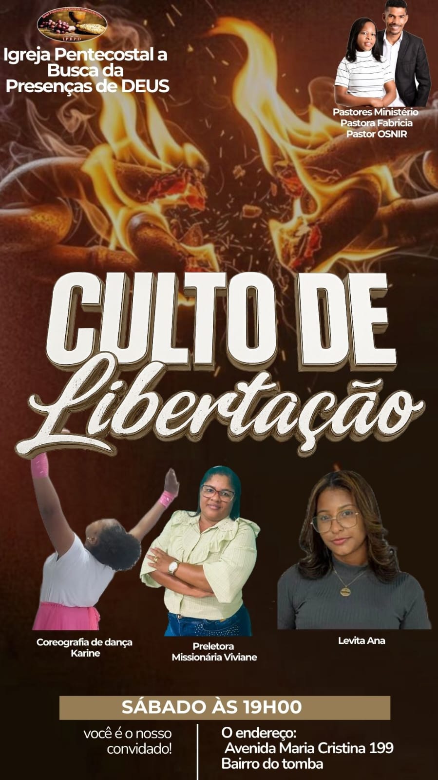 Culto de Libertação na IPBPD