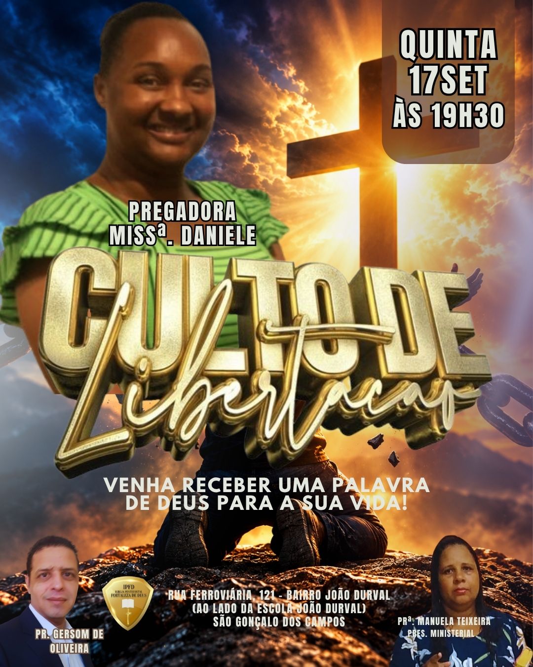 Culto de Libertação na IPFD